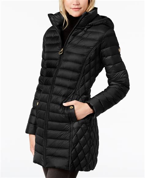 women's hooded packable down puffer coat michael kors|32 degrees quilted down packable puffer coat.